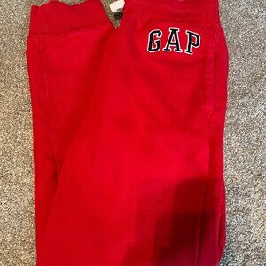Boys GAP sweatpants: Red: Like new: XL